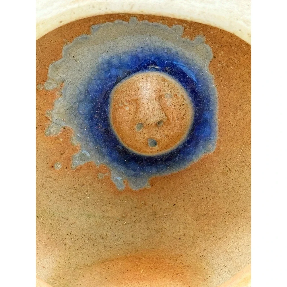 Rooted In Clay Handcrafted Vintage Pottery By Shana Brautigam With A Face Inside